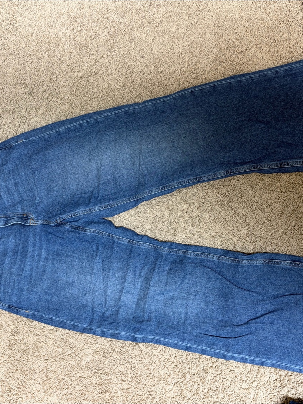 Aeropostale Women's Dark Blue Straight Leg Jeans